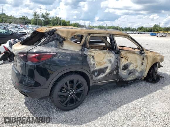 2020 Chevrolet Blazer RS с VIN 3GNKBKRS0LS708224, выставлен на аукционе Copart как лот 66827755 с пробегом Не указан миль и На запчасти • Non repairable. История ставок и продаж доступна на DreamBid. Изображение 3.