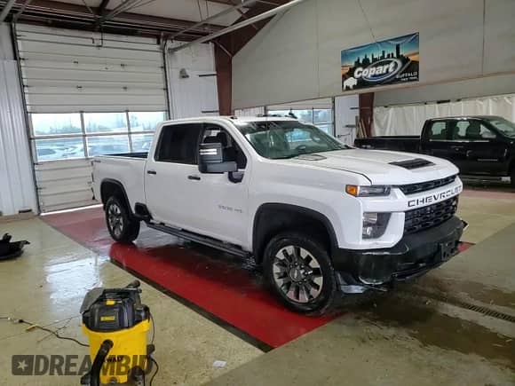 2021 Chevrolet Silverado 2500HD Custom с VIN 1GC4YME77MF245615, выставлен на аукционе Copart как лот 55934775 с пробегом 51 614 миль миль и Списание • Salvage title. История ставок и продаж доступна на DreamBid. Изображение 13.
