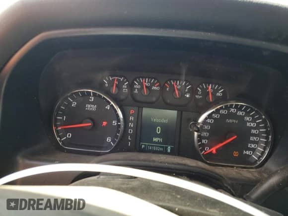 2017 Chevrolet Silverado 2500HD Work Truck with VIN 1GC1KUEG9HF227479, listed as a Copart auction lot 53292695 with 141,692 mi miles and Salvage title. Bid and sale history available at DreamBid. Image 9.