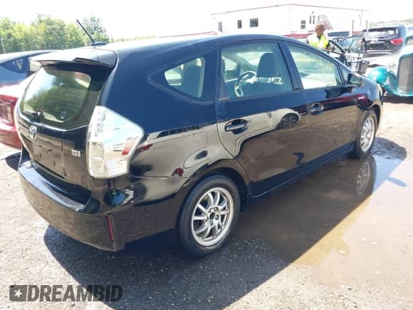 2013 Toyota Prius Two with VIN JTDZN3EU6D3262311, listed as a IAAI auction lot 42534669 with 190,067 mi miles and . Bid and sale history available at DreamBid. Image 4.