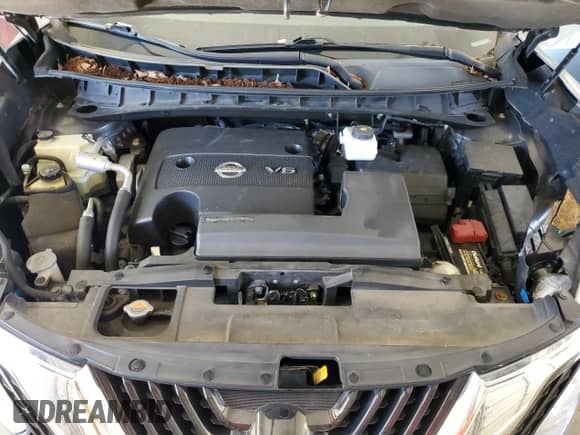 2017 Nissan Murano SL with VIN 5N1AZ2MHXHN105824, listed as a Copart auction lot 84298375 with 120,976 mi miles and Salvage title. Bid and sale history available at DreamBid. Image 12.