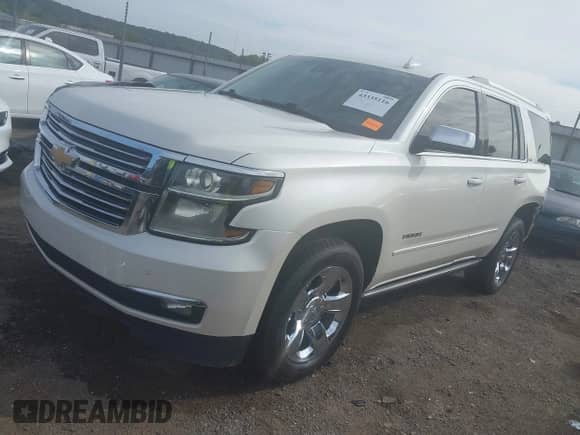 2015 Chevrolet Tahoe LTZ z VIN 1GNSKCKC1FR690803, wystawiony jako IAAI lot #43335116 z przebiegiem 223 442 mil mil oraz . Historia ofert i sprzedaży dostępna na DreamBid. Obrazek 2.