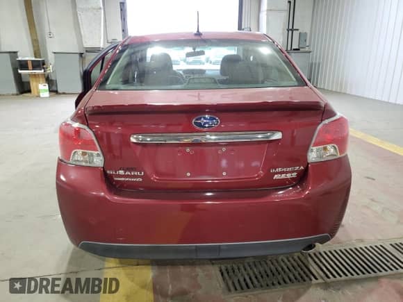 2015 Subaru Impreza Limited with VIN JF1GJAN69FH022934, listed as a Copart auction lot 59637495 with 63,975 mi miles and Salvage title. Bid and sale history available at DreamBid. Image 6.