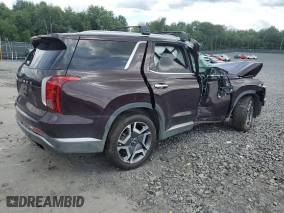 2024 Hyundai Palisade SEL с VIN KM8R4DGE9RU776634, выставлен на аукционе Copart как лот 64207275 с пробегом Не указан миль и Списание • Salvage title. История ставок и продаж доступна на DreamBid. Изображение 3.