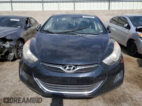2013 Hyundai Elantra GLS with VIN KMHDH4AE0DU556900, listed as a Copart auction lot 78573124 with Not provided miles and Salvage title. Bid and sale history available at DreamBid. Image 5.
