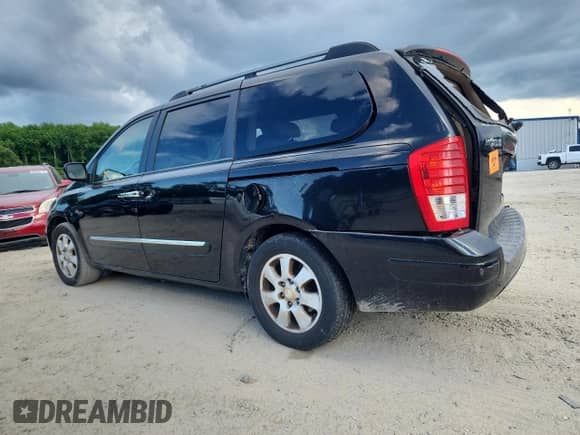 2007 Hyundai Entourage GLS with VIN KNDMC233476015019, listed as a Copart auction lot 69093035 with 226,655 mi miles and Salvage title. Bid and sale history available at DreamBid. Image 2.