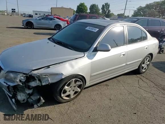 2006 Hyundai Elantra GLS z VIN KMHDN46D46U308810, wystawiony jako Copart lot #70458834 z przebiegiem 82 041 mil mil oraz Szkoda całkowita • Salvage title. Historia ofert i sprzedaży dostępna na DreamBid. Obrazek 10.