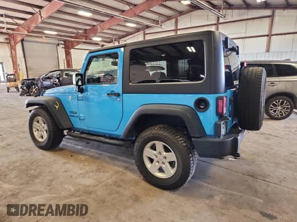 2017 Jeep Wrangler Sport with VIN 1C4AJWAG2HL747223, listed as a Copart auction lot 85710265 with 42,919 mi miles and Clean title. Bid and sale history available at DreamBid. Image 2.