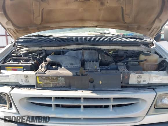 2002 Ford Econoline Cargo Commercial with VIN 1FTSE34L12HB06624, listed as a IAAI auction lot 43004633 with 199,587 mi miles and . Bid and sale history available at DreamBid. Image 10.