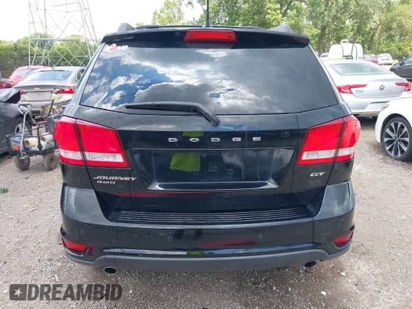 2017 Dodge Journey GT with VIN 3C4PDDEGXHT593042, listed as a IAAI auction lot 42606220 with 55,834 mi miles and . Bid and sale history available at DreamBid. Image 16.