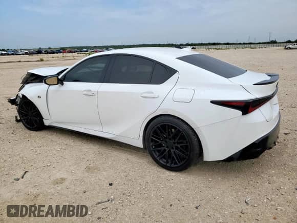 2021 Lexus IS 350 F Sport z VIN JTHGZ1B22M5039673, wystawiony jako Copart lot #62769805 z przebiegiem 71 385 mil mil oraz Szkoda całkowita • Salvage title. Historia ofert i sprzedaży dostępna na DreamBid. Obrazek 2.