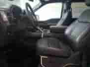 2024 Ford F-150 Lariat with VIN 1FTFW5L83RKE25818, listed as a Copart auction lot 64980445 with 13,717 mi miles and Salvage title. Bid and sale history available at DreamBid. Image 7.