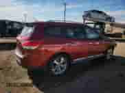 2014 Nissan Pathfinder SV z VIN 5N1AR2MN1EC630199, wystawiony jako Copart lot #70946665 z przebiegiem 86 956 mil mil oraz Szkoda całkowita • Salvage title. Historia ofert i sprzedaży dostępna na DreamBid. Obrazek 3.