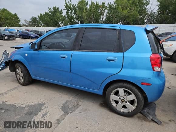 2006 Chevrolet Aveo LT с VIN KL1TG66686B647452, выставлен на аукционе Copart как лот 67110925 с пробегом 96 664 миль миль и На запчасти • Non repairable. История ставок и продаж доступна на DreamBid. Изображение 2.