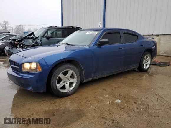 2009 Dodge Charger SE with VIN 2B3KA43D99H624367, listed as a Copart auction lot 44222645 with Not provided miles and Salvage title. Bid and sale history available at DreamBid. Image 1.