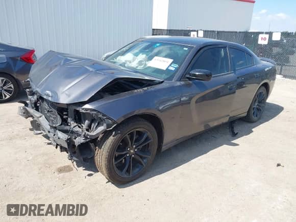 2018 Dodge Charger SXT with VIN 2C3CDXBG4JH196725, listed as a IAAI auction lot 43342851 with 106,192 mi miles and . Bid and sale history available at DreamBid. Image 2.