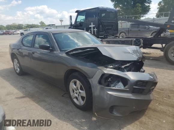 2008 Dodge Charger with VIN 2B3KA43R78H265191, listed as a Copart auction lot 69762205 with 129,658 mi miles and Salvage title. Bid and sale history available at DreamBid. Image 4.
