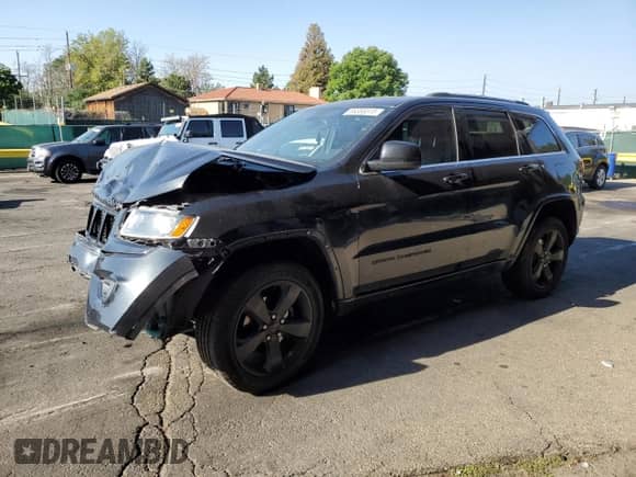 2015 Jeep Grand Cherokee Altitude z VIN 1C4RJFAG1FC682056, wystawiony jako Copart lot #69380315 z przebiegiem 92 866 mil mil oraz Szkoda całkowita • Salvage title. Historia ofert i sprzedaży dostępna na DreamBid. Obrazek 1.
