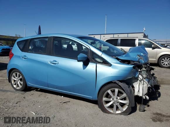 2015 Nissan Note SL с VIN 3N1CE2CP4FL368800, выставлен на аукционе Copart как лот 57629755 с пробегом Не указан миль и Списание • Salvage title. История ставок и продаж доступна на DreamBid. Изображение 4.