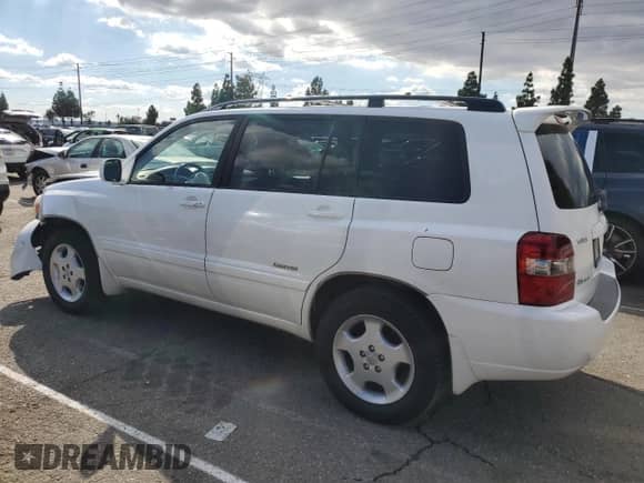 2006 Toyota Highlander w/3rd Row z VIN JTEEP21A160167038, wystawiony jako Copart lot #86659845 z przebiegiem 180 996 mil mil oraz Szkoda całkowita • Salvage title. Historia ofert i sprzedaży dostępna na DreamBid. Obrazek 2.