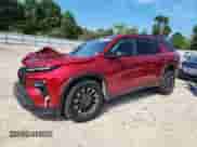 2024 Chevrolet Traverse AWD Z71 с VIN 1GNEVJKS8RJ221369, выставлен на аукционе Copart как лот 65821405 с пробегом 27 147 миль миль и Списание • Salvage title. История ставок и продаж доступна на DreamBid. Изображение 1.