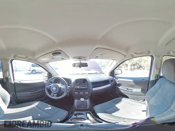 2014 Jeep Compass Sport with VIN 1C4NJDBB8ED567758, listed as a Copart auction lot 67984065 with 123,788 mi miles and Salvage title. Bid and sale history available at DreamBid. Image 15.