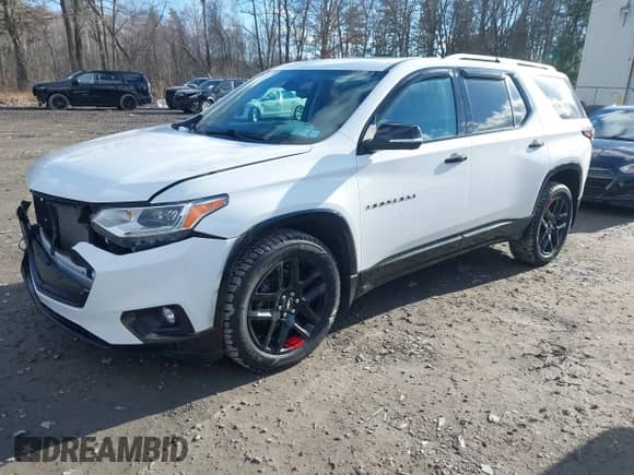 2021 Chevrolet Traverse Premier with VIN 1GNEVKKW8MJ115280, listed as a IAAI auction lot 41729621 with 43,354 mi miles and . Bid and sale history available at DreamBid. Image 17.