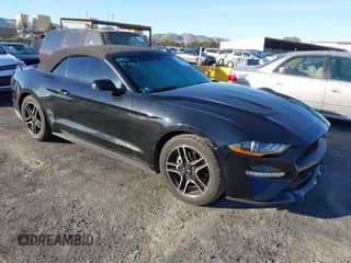 2018 Ford Mustang EcoBoost Premium with VIN 1FATP8UH3J5143624, listed as a IAAI auction lot 43577963 with 115,449 mi miles and . Bid and sale history available at DreamBid. Image 1.