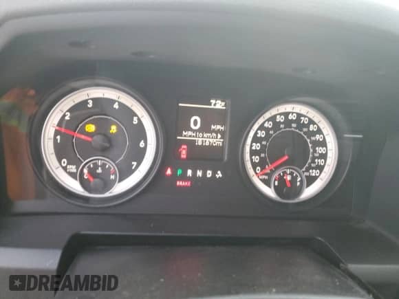 2013 Ram 1500 Tradesman z VIN 3C6JR6DP2DG504837, wystawiony jako Copart lot #79395134 z przebiegiem 161 870 mil mil oraz Szkoda całkowita • Salvage title. Historia ofert i sprzedaży dostępna na DreamBid. Obrazek 9.