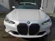 2024 BMW 4 Series 430i z VIN WBA53AP00RCR73980, wystawiony jako Copart lot #53991615 z przebiegiem 24 375 mil mil oraz Szkoda całkowita • Salvage title. Historia ofert i sprzedaży dostępna na DreamBid. Obrazek 5.