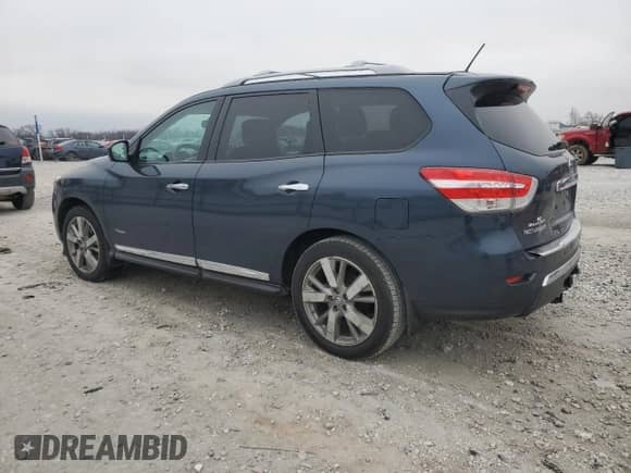 2014 Nissan Pathfinder SL Hybrid с VIN 5N1CR2MN7EC635125, выставлен на аукционе Copart как лот 86850524 с пробегом 355 452 миль миль и Чистый • Clean title. История ставок и продаж доступна на DreamBid. Изображение 2.