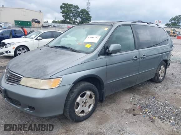 2000 Honda Odyssey EX с VIN 2HKRL1866YH523647, выставлен на аукционе IAAI как лот 43044732 с пробегом 195 061 миль миль и . История ставок и продаж доступна на DreamBid. Изображение 2.