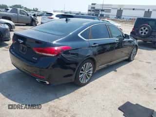 2015 Hyundai Genesis 3.8L with VIN KMHGN4JE4FU037549, listed as a IAAI auction lot 43077146 with 179,258 mi miles and . Bid and sale history available at DreamBid. Image 4.
