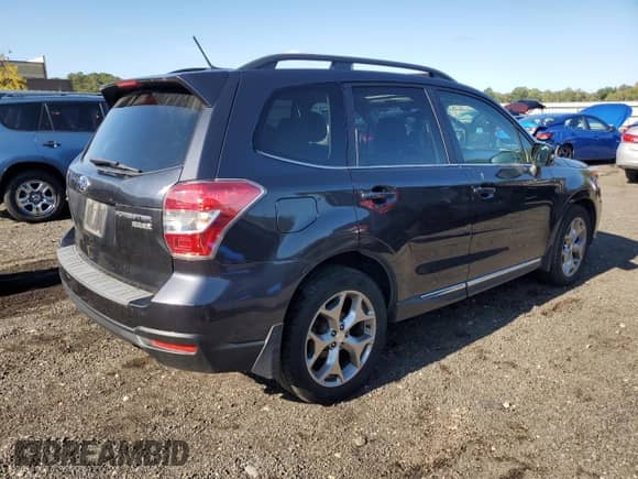 2015 Subaru Forester Touring with VIN JF2SJAWC0FH807367, listed as a Copart auction lot 70347045 with 142,264 mi miles and Salvage title. Bid and sale history available at DreamBid. Image 3.