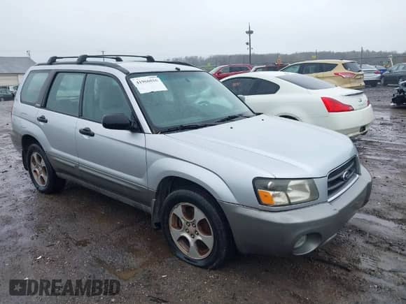 2004 Subaru Forester XS with VIN JF1SG65624H733099, listed as a IAAI auction lot 41966016 with 227,052 mi miles and . Bid and sale history available at DreamBid. Image 1.