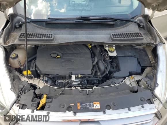 2017 Ford Escape Titanium with VIN 1FMCU9JDXHUC37599, listed as a Copart auction lot 69261175 with 110,175 mi miles and Salvage title. Bid and sale history available at DreamBid. Image 12.