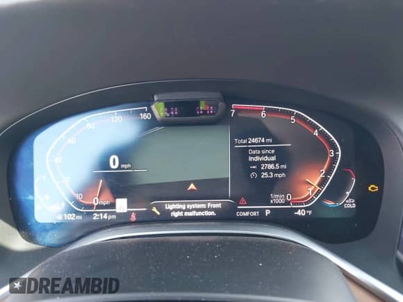 2021 BMW 7 Series 750i xDrive с VIN WBA7U2C0XMCF54323, выставлен на аукционе IAAI как лот 43294848 с пробегом 24 674 миль миль и . История ставок и продаж доступна на DreamBid. Изображение 7.