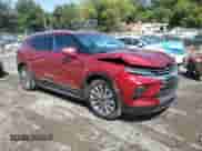 2023 Chevrolet Blazer Premier with VIN 3GNKBLRS2PS137511, listed as a Copart auction lot 81364595 with 18,339 mi miles and Salvage title. Bid and sale history available at DreamBid. Image 4.