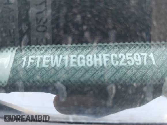 2017 Ford F-150 XL z VIN 1FTEW1EG8HFC25971, wystawiony jako IAAI lot #42544243 z przebiegiem 132 500 mil mil oraz . Historia ofert i sprzedaży dostępna na DreamBid. Obrazek 9.