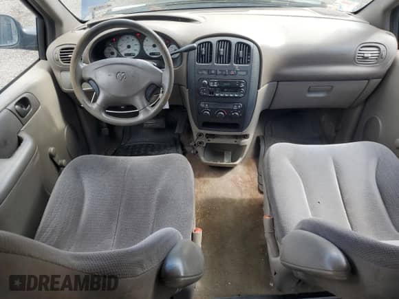 2001 Dodge Caravan SE with VIN 1B4GP253X1B278724, listed as a Copart auction lot 56386365 with 118,226 mi miles and Salvage title. Bid and sale history available at DreamBid. Image 8.