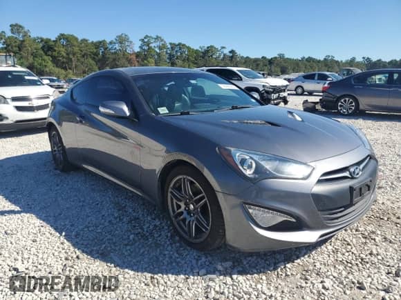 2014 Hyundai Genesis Coupe R-Spec with VIN KMHHU6KJ9EU119693, listed as a Copart auction lot 76282264 with 115,645 mi miles and Clean title. Bid and sale history available at DreamBid. Image 4.