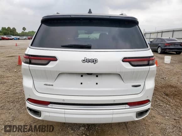 2023 Jeep Grand Cherokee Summit с VIN 1C4RJKEG3P8845670, выставлен на аукционе Copart как лот 58044385 с пробегом 27 789 миль миль и Списание • Salvage title. История ставок и продаж доступна на DreamBid. Изображение 6.