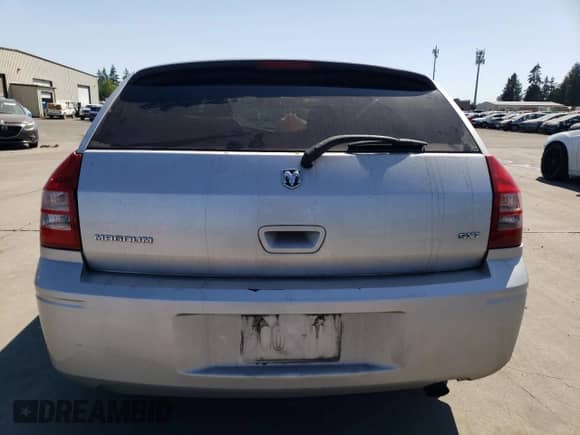 2007 Dodge Magnum with VIN 2D4FV47V47H816433, listed as a Copart auction lot 62767934 with 191,015 mi miles and Salvage title. Bid and sale history available at DreamBid. Image 6.