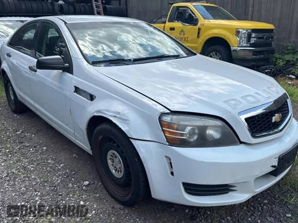 2013 Chevrolet Caprice with VIN 6G1MK5R32DL829691, listed as a Copart auction lot 66304105 with 92,576 mi miles and Clean title. Bid and sale history available at DreamBid. Image 1.