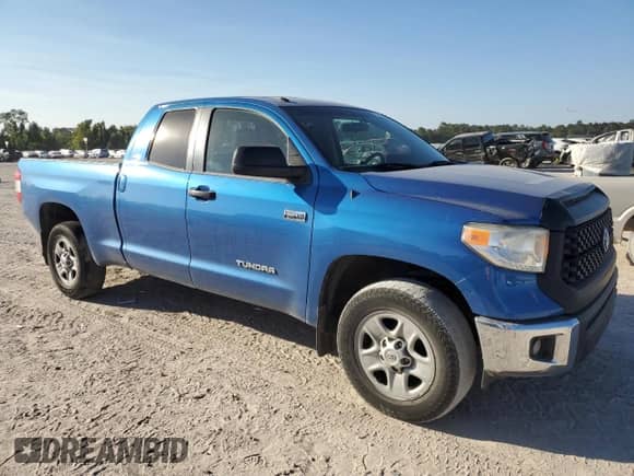 2017 Toyota Tundra SR5 with VIN 5TFRY5F11HX224958, listed as a Copart auction lot 74566594 with 92,954 mi miles and Salvage title. Bid and sale history available at DreamBid. Image 4.