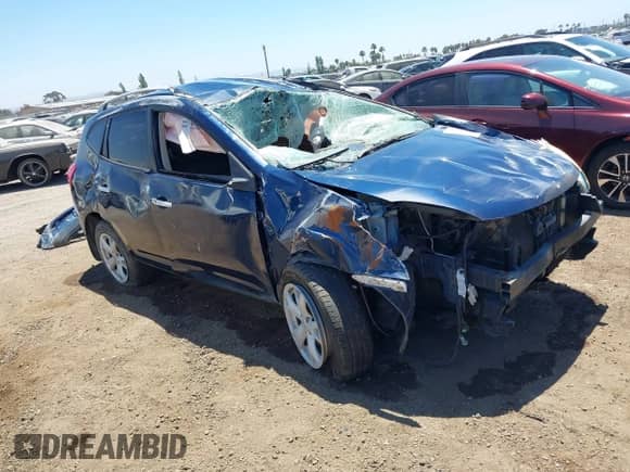 2010 Nissan Rogue SL with VIN JN8AS5MT6AW004492, listed as a IAAI auction lot 39703368 with 160,345 mi miles and . Bid and sale history available at DreamBid. Image 1.