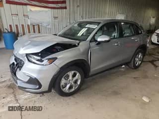 2025 Honda HR-V LX with VIN 3CZRZ2H35SM784080, listed as a Copart auction lot 80633335 with 3,055 mi miles and Non repairable. Bid and sale history available at DreamBid. Image 1.