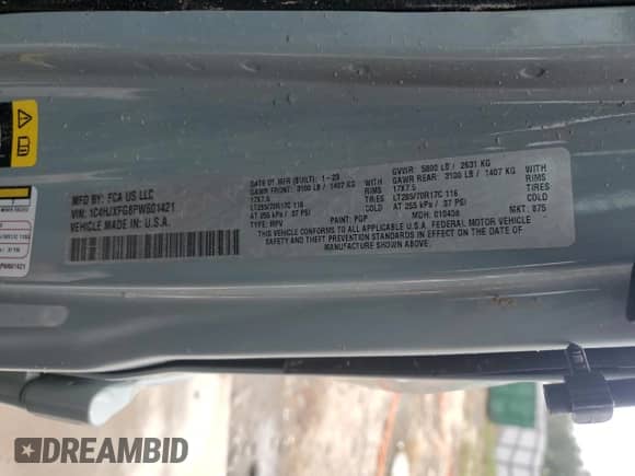 2023 Jeep Wrangler Rubicon с VIN 1C4HJXFG8PW601421, выставлен на аукционе Copart как лот 55970475 с пробегом 46 743 миль миль и На запчасти • Non repairable. История ставок и продаж доступна на DreamBid. Изображение 13.