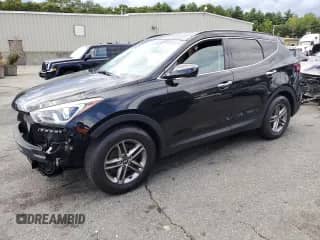 2018 Hyundai Santa Fe 2.4L with VIN 5XYZUDLB5JG528192, listed as a Copart auction lot 70378765 with 108,068 mi miles and Salvage title. Bid and sale history available at DreamBid. Image 1.