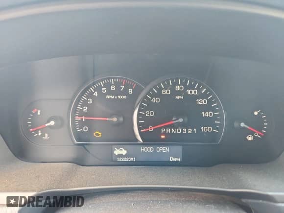 2006 Cadillac DTS Professional with VIN 1GEEH06Y36U500285, listed as a Copart auction lot 66305425 with 122,220 mi miles and Salvage title. Bid and sale history available at DreamBid. Image 9.